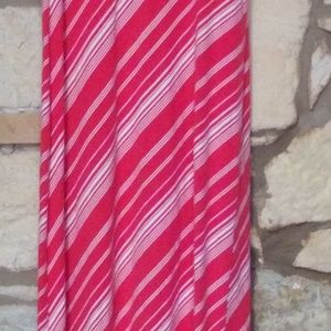 Victoria's secret CORAL strapless sundress maxi